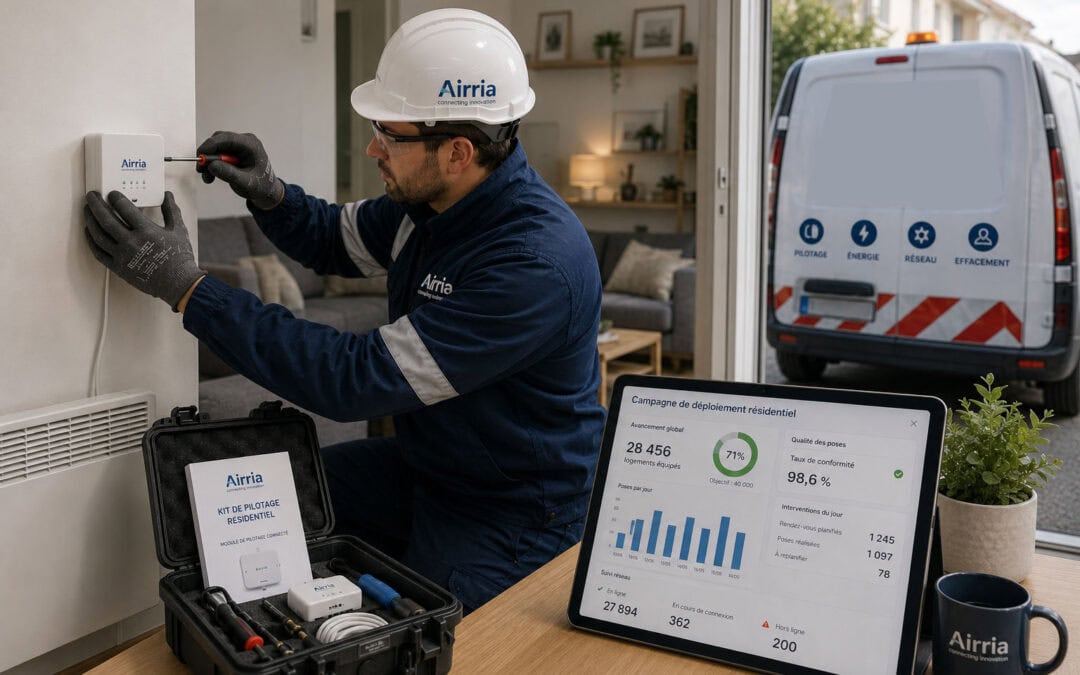 Déploiement massif de modules de pilotage résidentiels